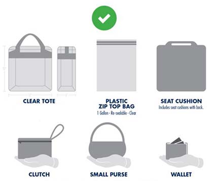 Safety / Clear Bag Guidelines